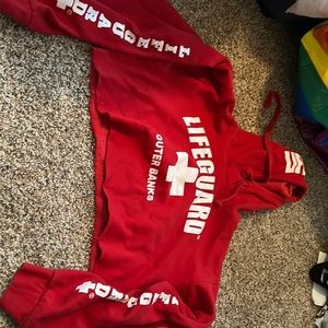 Crop lifeguard hoodie